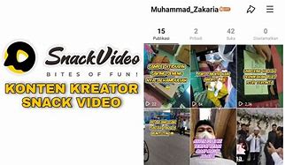 Cara Daftar Konten Kreator Snack Video